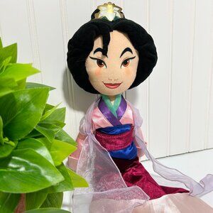 Disney Princess Mulan Plush Doll 🌸 Soft Disney Plush